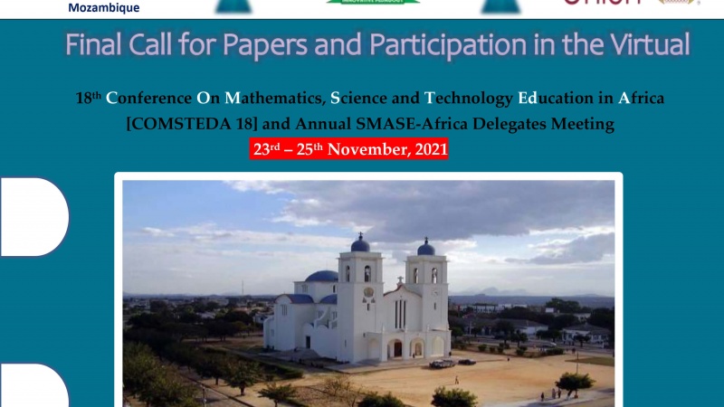 Final Call for Papers and Participation in the Virtual COMSTEDA 18